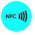 Obrázek NFC štítek 50mm neonový, více barev