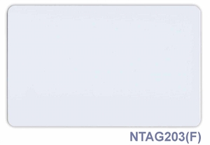 Obrázek NFC bezkontaktní karta bílá - NTAG203(F)
